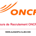 Concours de recrutement ONCF 2022