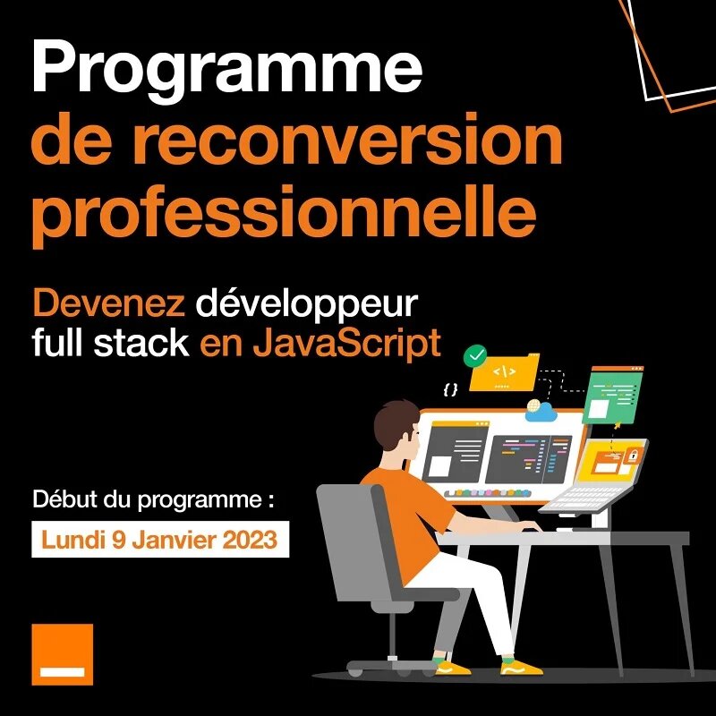 Formation Gratuite JavaScript Débutants Orange Maroc 2023