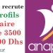 Recrutement anapec 15 Profils Salaire entre 3500 et 5000 Dhs