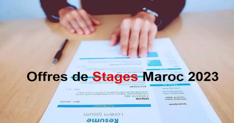 Offres de Stages Maroc 2023