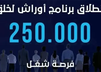 التسجيل في برنامج أوراش 2023 (250 ألف فرصة شغل)