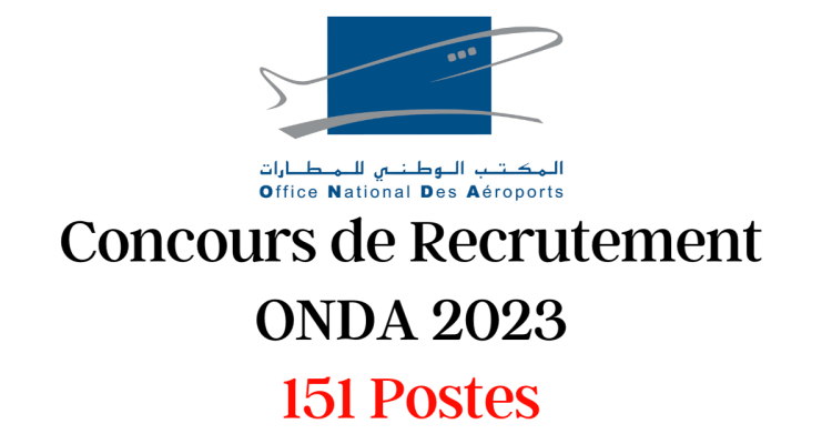 شفوي مباراة توظيف 151 منصب بالمكتب الوطني للمطارات 2023