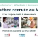 التسجيل للتوظيف في عدة تخصصات ومناصب بمقاطعة الكيبيك كندا 2023