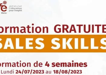 تكوين بالمجان في مجال المبيعات Sales Skills