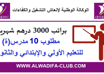 تشغيل مدرسين ومدرسات التعليم الخصوصي و الأولي بعدة مدن 2023