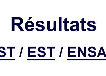 Résultats FST - EST - ENSAD 2023/2024