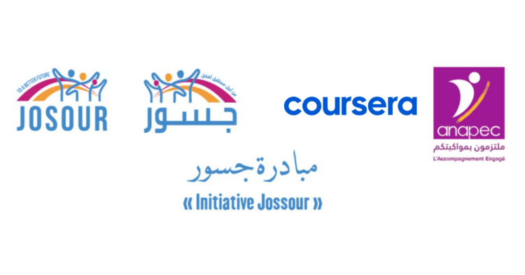 Initiative Jossour: Formations en Ligne Gratuites avec Anapec et Coursera 2024