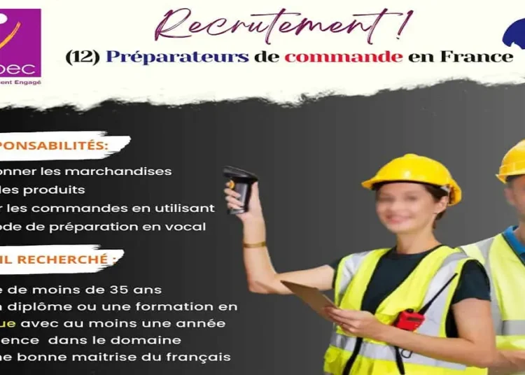 Recrutement des Préparateurs de commande en France