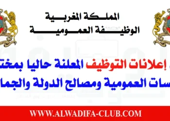 الوظيفة العمومية 2023.. توظيف 23228 منصب بعدة مؤسسات وإدارات