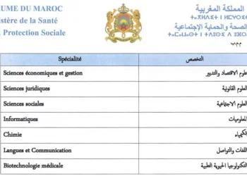 مباراة توظيف 300 متصرف من الدرجة الثانية بوزارة الصحة والحماية الاجتماعية 2023