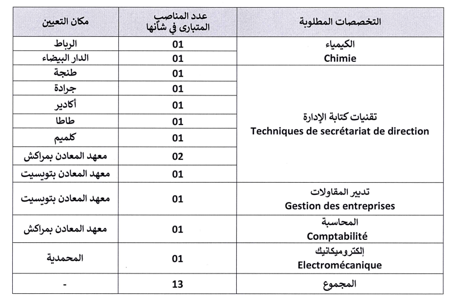 Screenshot-2024-08-02-142737 وزارة الانتقال الطاقي والتنمية المستدامة: مباراة توظيف 13 تقني من الدرجة الثالتة. آخر أجل هو 30 غشت 2024