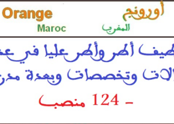 أورنج المغرب: توظيف أطر وأطر عليا في عدة مجالات وتخصصات وبعدة مدن – 124 منصب