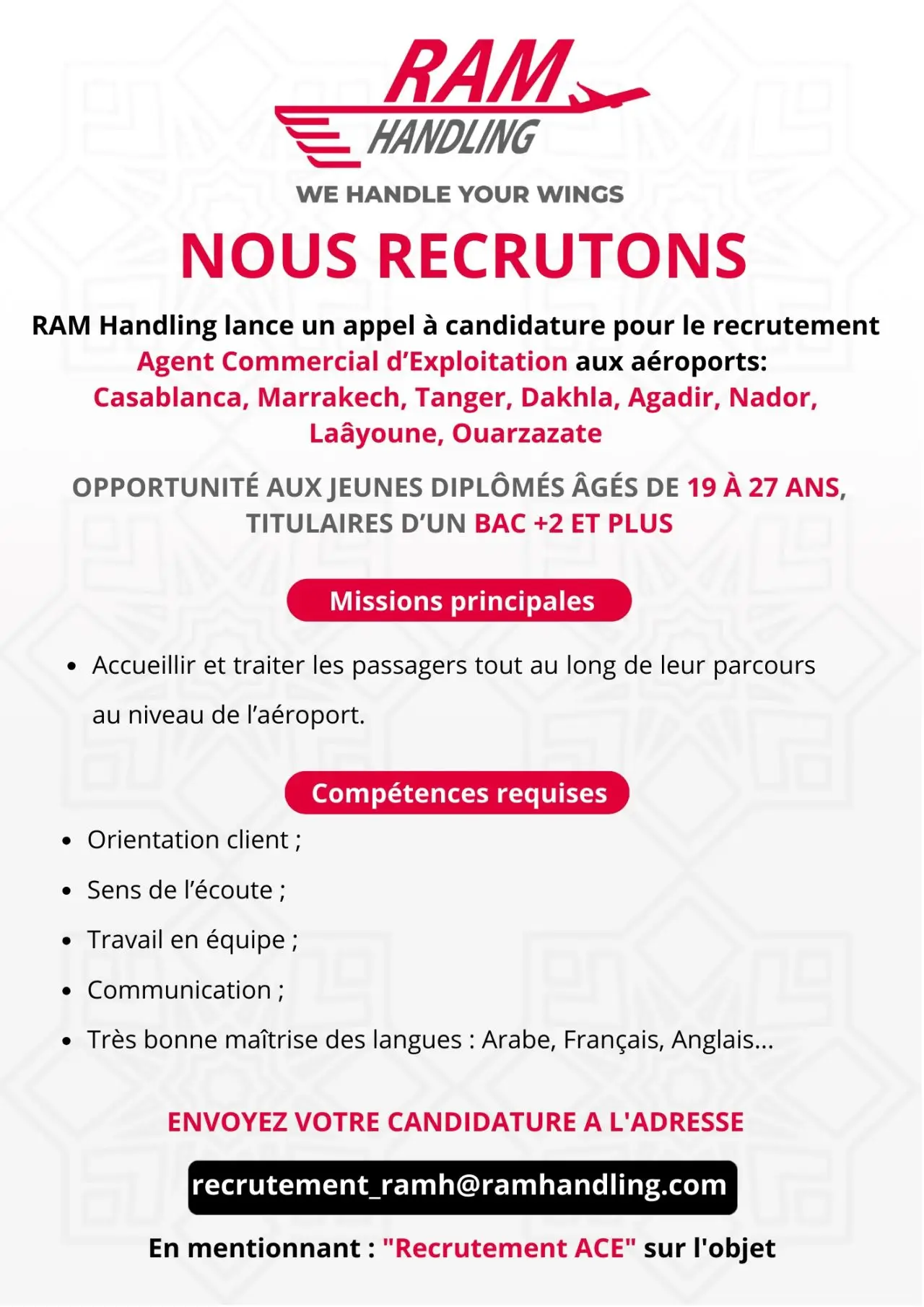 RAM-handling-recrute-des-Agents-Commerciaux-Salaire-3500-DHS-1 RAM Handling توظف وكلاء تجاريين براتب 3500 درهم