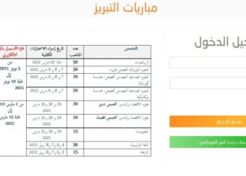 مباراة التبريز 2024/2025 التعليم الثانوي (249 منصب)