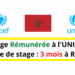 Stage Rémunéré UNICEF Maroc 2025