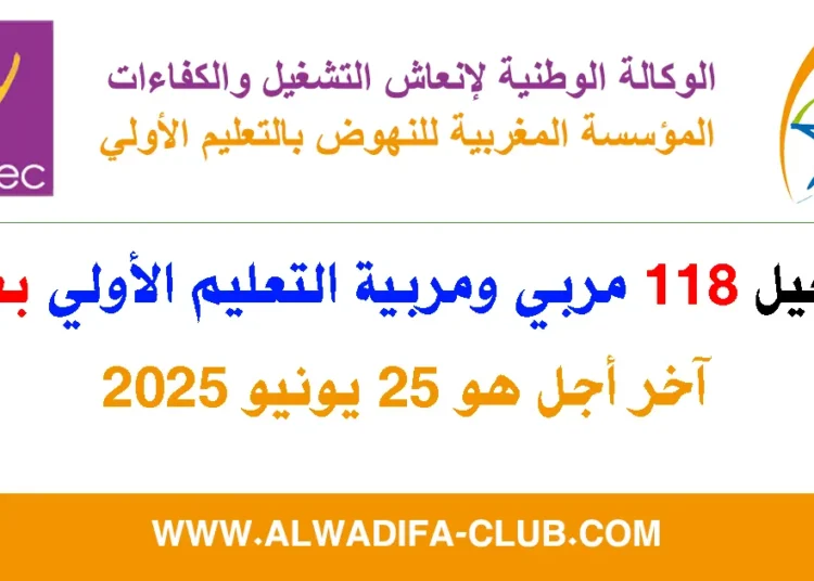 تشغيل 118 مربي ومربية التعليم الأولي بفاس 2025