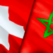Morocco Switzerland Flags
