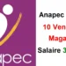 ANAPEC Recrute (10) Postes de Vente (Marrakech et Nouacer)