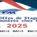  Offre de stage rémunéré chez CTM 2025