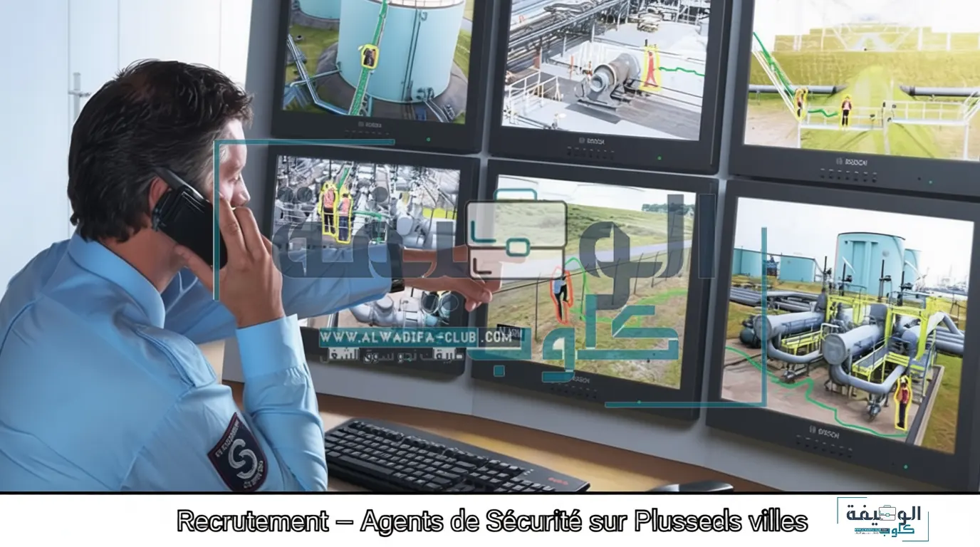 Recrutement – Agents de Sécurité sur Plusieurs villes