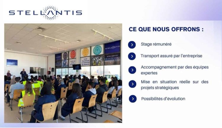 STELLANTIS Kénitra تعلن عن حملة سطاج Stage في عدة تخصصات