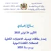بطاقات توصيف الاختبارات الكتابية لامتحانات الكفاءة المهنية 2025