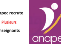 Anapec recrute des Enseignants d’école 2026