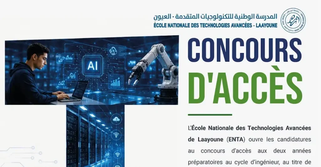 Concours ENTA Dakhla Laayoune 2026 2027