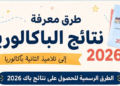 نتائج البكالوريا 2026 تعرف على طرق الاطلاع على نتائج الباك Bac.men.gov.ma 2026