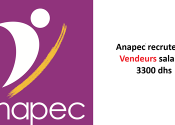 Recrutement des Vendeurs salaires 3300 dhs